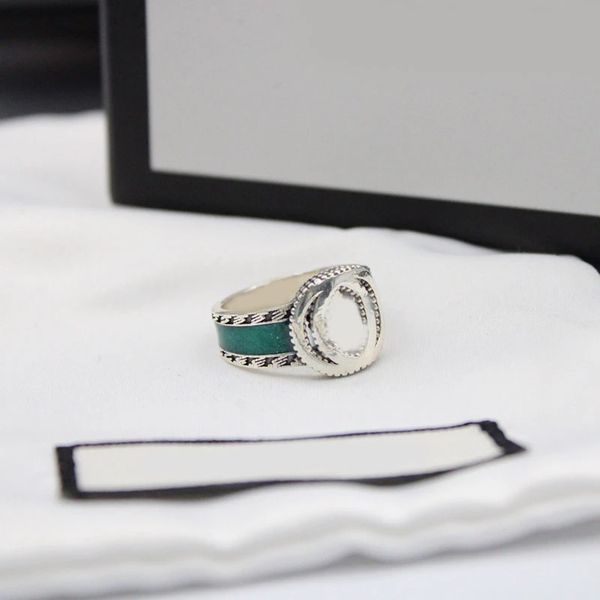 original brand designer vintage turquoise letters rings temperament ladies men fashion jewelry party gifts, Silver
original brand designer vintage turquoise letters rings temperament ladies men fashion jewelry party gifts, Silver