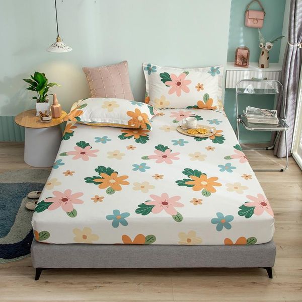 sheets & sets pure cotton fitted sheet flower bedding tiwn king elastic bed rubber band mattress cover protector white case
sheets & sets pure cotton fitted sheet flower bedding tiwn king elastic bed rubber band mattress cover protector white case