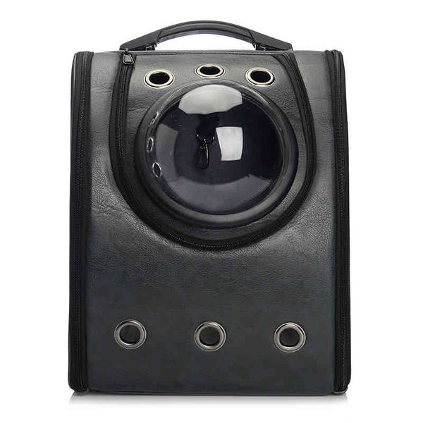 pet bag cat out portable backpack dog space cabin carrying pu large, Black;red 
pet bag cat out portable backpack dog space cabin carrying pu large, Black;red