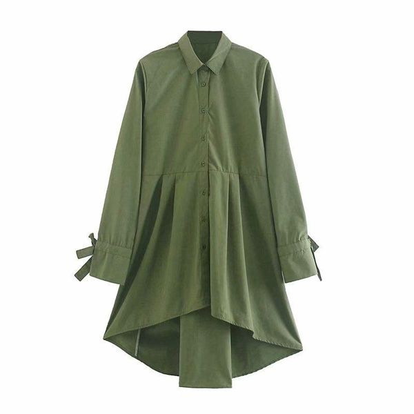 casual dresses 2021 autumn ruffle front short dress women robe femme white, Black;gray
casual dresses 2021 autumn ruffle front short dress women robe femme white, Black;gray