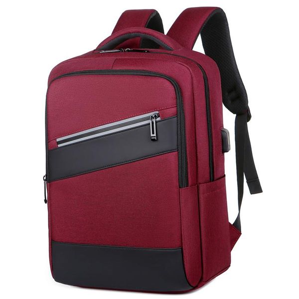 backpack 15.6" lapusb panelled patchwork travel black fashion trend men's casual business bag
backpack 15.6" lapusb panelled patchwork travel black fashion trend men's casual business bag