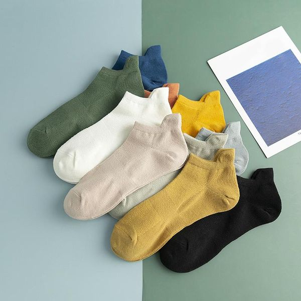 men's socks 5 pairs brand men cotton style soft breathable solid colorful simple fashion mens women short ankle street sock, Black
men's socks 5 pairs brand men cotton style soft breathable solid colorful simple fashion mens women short ankle street sock, Black