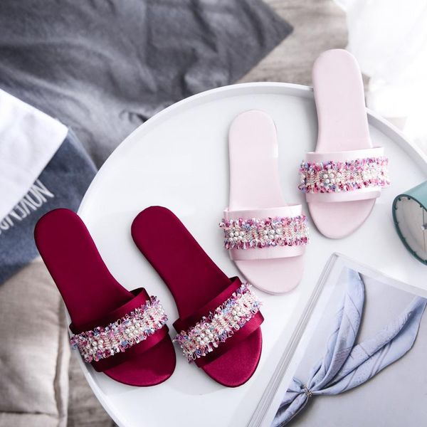 slippers women slides 2021 summer style fashion sandals flip flops female casual beach bow comfortable flat shoes, Black
slippers women slides 2021 summer style fashion sandals flip flops female casual beach bow comfortable flat shoes, Black