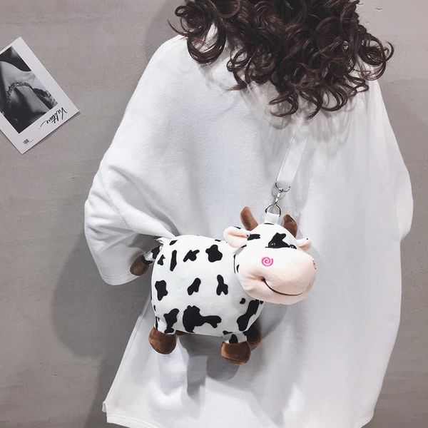 2021 new arrival cute plush cow crossbody bags cartoon lovely shoulder handbags animal toy women bag
2021 new arrival cute plush cow crossbody bags cartoon lovely shoulder handbags animal toy women bag