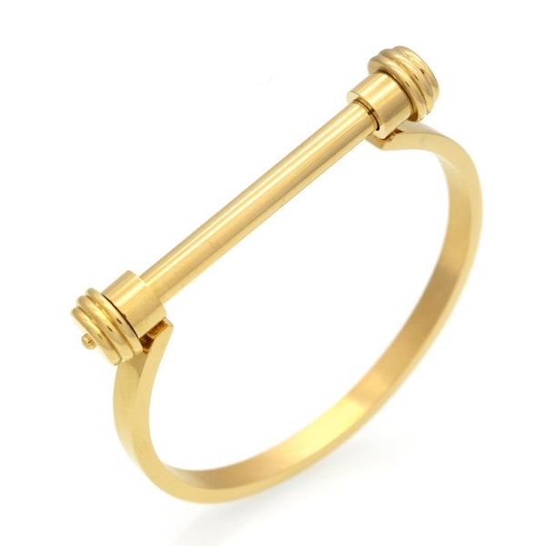 bangle fashion women barbell dumbbell pulseira feminina gold bracelets & bangles masculina men stainless steel jewelry, Black
bangle fashion women barbell dumbbell pulseira feminina gold bracelets & bangles masculina men stainless steel jewelry, Black