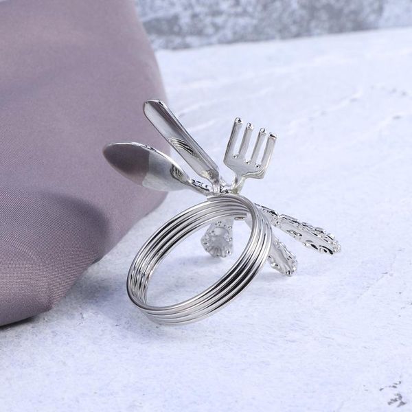 napkin rings zinc alloy lovely fork spoon silver tableware ring holder for wedding table decoration(silver)
napkin rings zinc alloy lovely fork spoon silver tableware ring holder for wedding table decoration(silver)