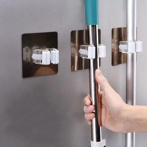 hooks & rails 2pcs adhesive multi-purpose wall mounted mop organizer holder rackbrush broom hanger hook strong kitchen bathroom
hooks & rails 2pcs adhesive multi-purpose wall mounted mop organizer holder rackbrush broom hanger hook strong kitchen bathroom