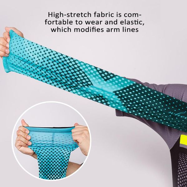 pairs cooling arm sleeves cover cycling running uv sun protection outdoor men nylon cool elbow & knee pads, Black;gray
pairs cooling arm sleeves cover cycling running uv sun protection outdoor men nylon cool elbow & knee pads, Black;gray