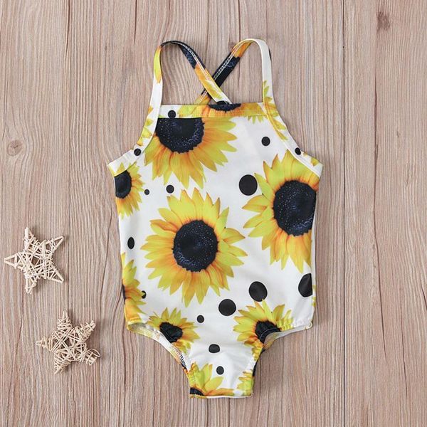 one-pieces toddler grils baby summer sunflower pattern open back beach swimwear bathing suit kids girls one piece swimsuit childern clothes, Black 
one-pieces toddler grils baby summer sunflower pattern open back beach swimwear bathing suit kids girls one piece swimsuit childern clothes, Black