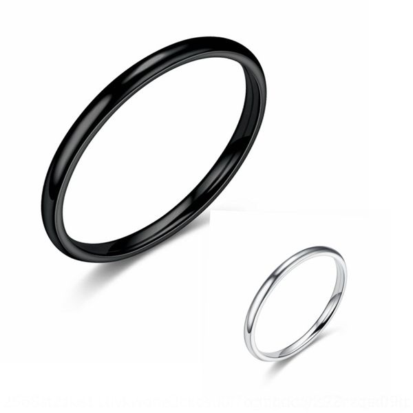 jlx 2mm ringring band rings titanium steel thin women's korean minority net red stainless steel smooth couple, Silver
jlx 2mm ringring band rings titanium steel thin women's korean minority net red stainless steel smooth couple, Silver