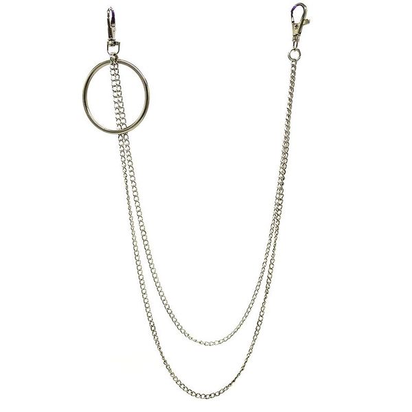keychains two strands portachiavi 2 layer key chains with big ring trousers wallet chain jean keychain pant women accessories, Silver
keychains two strands portachiavi 2 layer key chains with big ring trousers wallet chain jean keychain pant women accessories, Silver