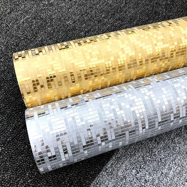 wallcoverings 3d pattern pvc wallpaper living room waterproof wall paper 53cm width plaid light gold silver blue wallpapers
wallcoverings 3d pattern pvc wallpaper living room waterproof wall paper 53cm width plaid light gold silver blue wallpapers