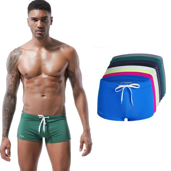 two-piece suits swimwear men swim shorts low rise gay bulge pouch nylon swimsuit pink trunks 8color
two-piece suits swimwear men swim shorts low rise gay bulge pouch nylon swimsuit pink trunks 8color