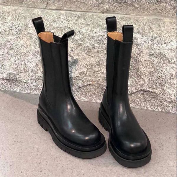 boots thick soled women's summer spring smokepipe british wind medium and autumn single leather, Black
boots thick soled women's summer spring smokepipe british wind medium and autumn single leather, Black