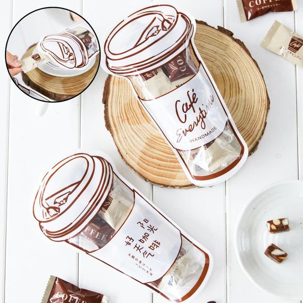 50pcs reusable coffee jar shape zipper bag candy kitchen hermetic bags for ing cafe cup gift wrap
50pcs reusable coffee jar shape zipper bag candy kitchen hermetic bags for ing cafe cup gift wrap