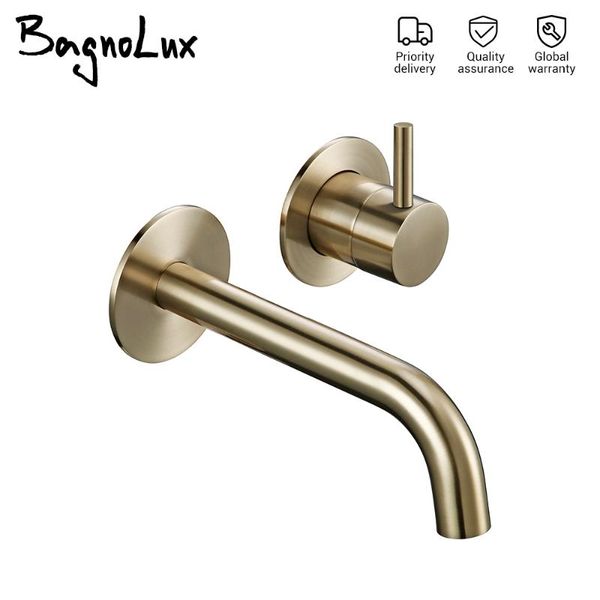 bagnolux brass single holder control double hole brushed gold wall mounted and cold water mixed type bathroom basin faucet sink faucets
bagnolux brass single holder control double hole brushed gold wall mounted and cold water mixed type bathroom basin faucet sink faucets