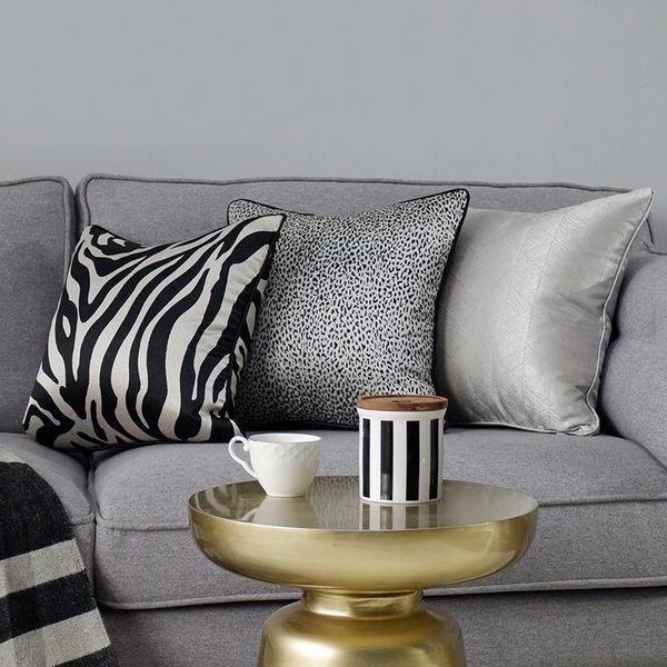 pillow case modern and simple black white zebra print leopard nordic cushion cover pillowcase
pillow case modern and simple black white zebra print leopard nordic cushion cover pillowcase