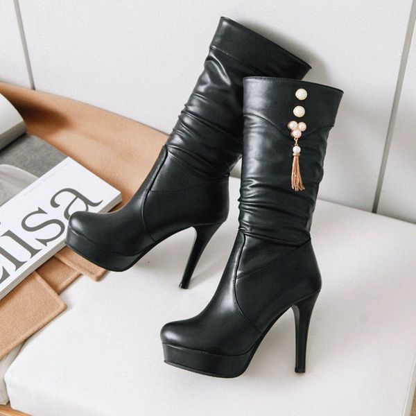 s.romance women boots plus size 34 43 square heels new mid calf boots woman shoes female ladies black white beige sb126 u3yq#
s.romance women boots plus size 34 43 square heels new mid calf boots woman shoes female ladies black white beige sb126 u3yq#