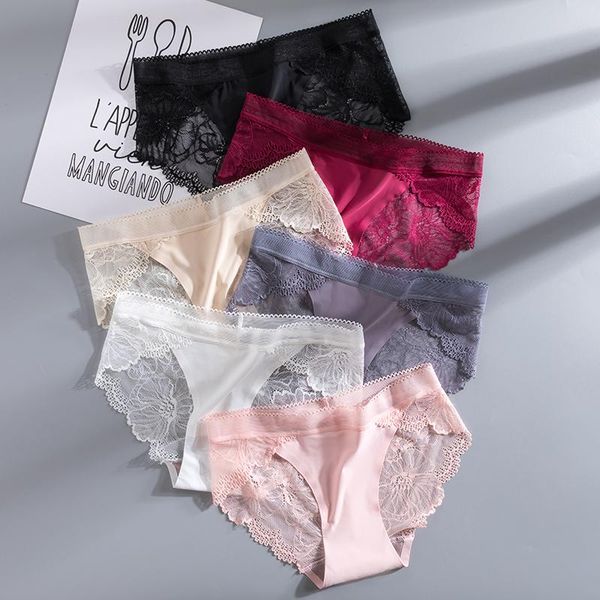 transparent lace comfort female underwear women's panties seamless 2021 lingerie see through, Black;pink
transparent lace comfort female underwear women's panties seamless 2021 lingerie see through, Black;pink