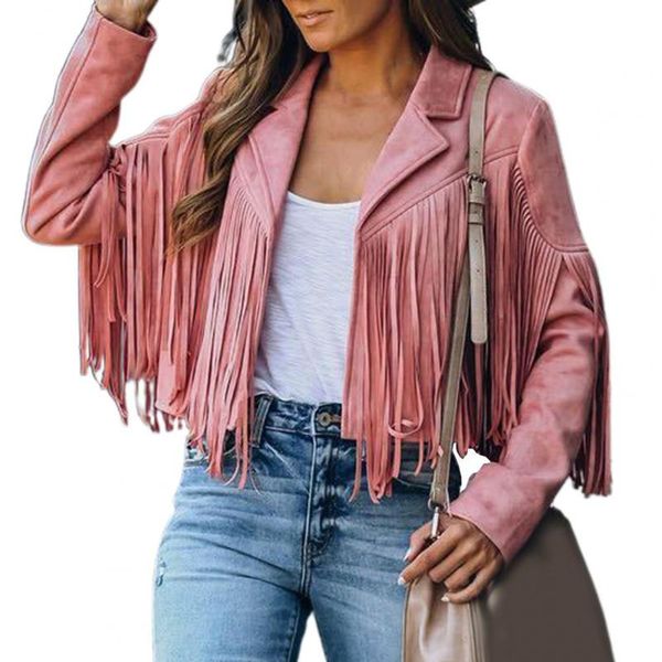 women's jackets fashion short jacket women lady coat turn-down collar solid color tassel outerwear autumn winter 2021 female clothing, Black;brown
women's jackets fashion short jacket women lady coat turn-down collar solid color tassel outerwear autumn winter 2021 female clothing, Black;brown