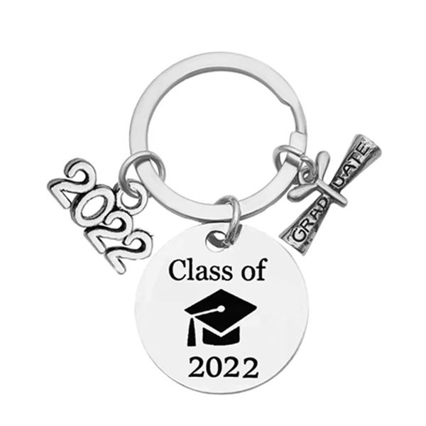 creative key chain 2022 class of graduate graduation season souvenir key ring gift students friends positive energy jewelry accessories prom, Slivery;golden
creative key chain 2022 class of graduate graduation season souvenir key ring gift students friends positive energy jewelry accessories prom, Slivery;golden