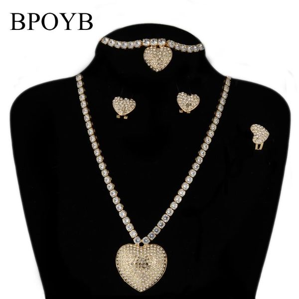 earrings & necklace bpoyb twinkling 4a+ cubic zirconia set fashion big heart pendant for women party hip hop jewelry gold, Silver
earrings & necklace bpoyb twinkling 4a+ cubic zirconia set fashion big heart pendant for women party hip hop jewelry gold, Silver