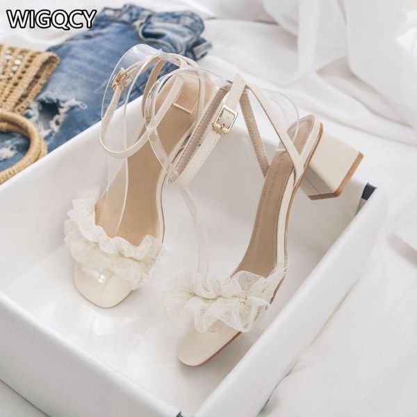 year summer fashion comfortable women's sandals round toe buckles lace casual mature square heels high, Black
year summer fashion comfortable women's sandals round toe buckles lace casual mature square heels high, Black