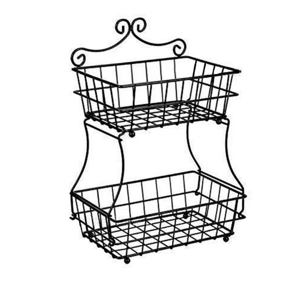 storage baskets 2 tier nordic metal fruit basket portable kitchen dividable deskshelf rack for vegetables household toiletries
storage baskets 2 tier nordic metal fruit basket portable kitchen dividable deskshelf rack for vegetables household toiletries