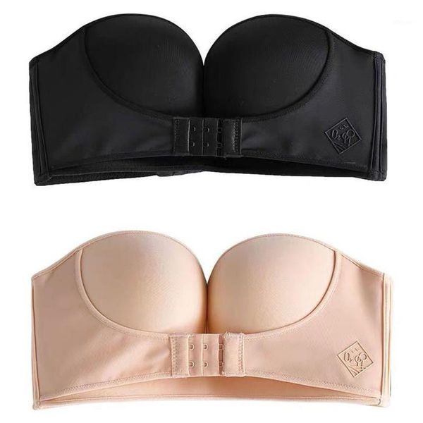 bustiers & corsets women 32/70c-38/85c bras non-slip strapless tube wireless push up invisible lingerie bra solid seamless tanks fft, Black;white
bustiers & corsets women 32/70c-38/85c bras non-slip strapless tube wireless push up invisible lingerie bra solid seamless tanks fft, Black;white
