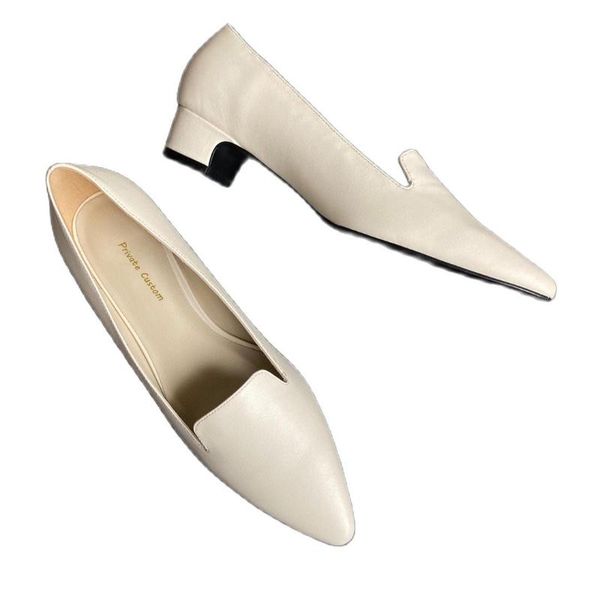 dress shoes light luxury leather almond head cat ears four seasons versatile rough single indoor outdoor travel high heels, Black
dress shoes light luxury leather almond head cat ears four seasons versatile rough single indoor outdoor travel high heels, Black