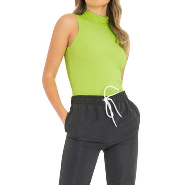 women's jumpsuits & rompers feitong bodysuit women playsuit bodycon sleeveless patchwork feminino 2021 overalls 9m3, Black;white
women's jumpsuits & rompers feitong bodysuit women playsuit bodycon sleeveless patchwork feminino 2021 overalls 9m3, Black;white