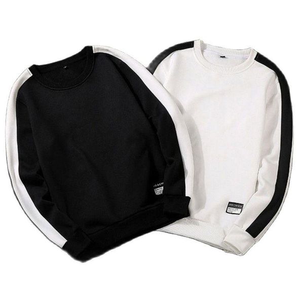 men's hoodies & sweatshirts black white solid men 2021 loose casual style fashion patchwork o-neck long sleevesblouse hoodie
men's hoodies & sweatshirts black white solid men 2021 loose casual style fashion patchwork o-neck long sleevesblouse hoodie
