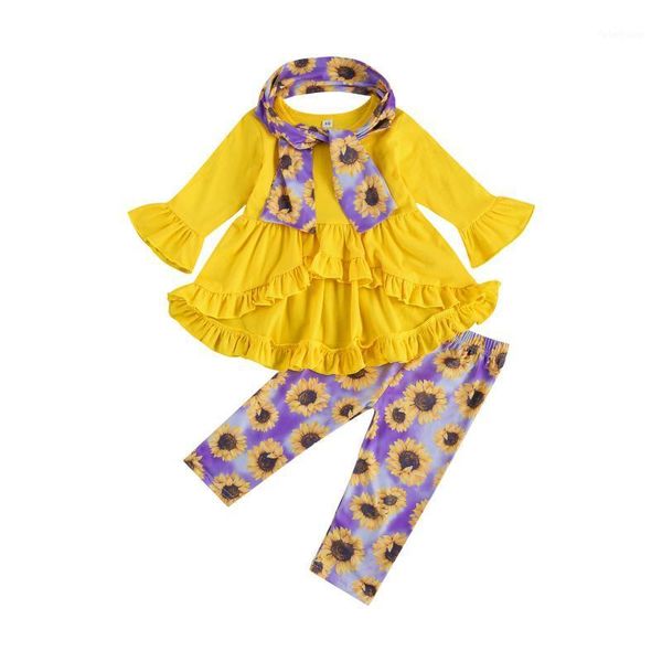 clothing sets opperiaya kids toddler baby girls autumn casual outfit long sleeve solid color ruffle round neck flower print pant scarf1, White
clothing sets opperiaya kids toddler baby girls autumn casual outfit long sleeve solid color ruffle round neck flower print pant scarf1, White