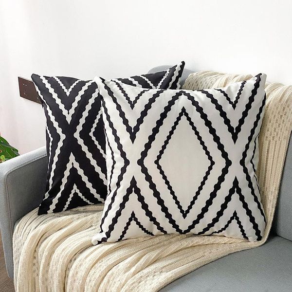 cushion/decorative pillow silky geometry cushion cover 45x45 30x50 case home decor water proof black white fashion pillowcase sofa chair dco
cushion/decorative pillow silky geometry cushion cover 45x45 30x50 case home decor water proof black white fashion pillowcase sofa chair dco