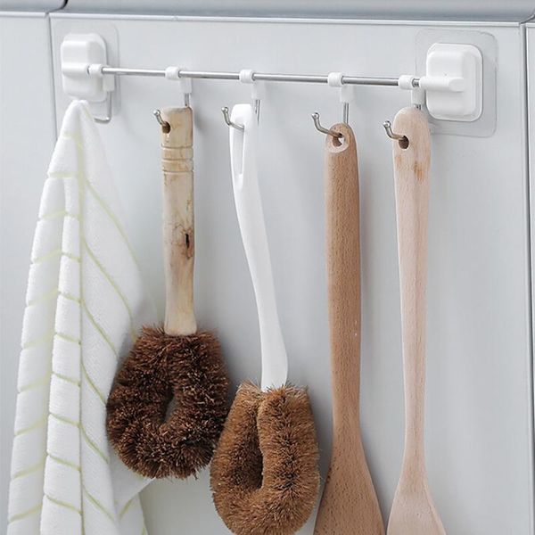 1pc kitchen rack holder stainless steel 36x6cm bathroom durable ceiling wall cabinet hanging rod key storage organizer hooks & rails
1pc kitchen rack holder stainless steel 36x6cm bathroom durable ceiling wall cabinet hanging rod key storage organizer hooks & rails