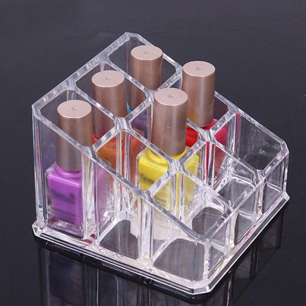 hooks & rails 9 grid transparent acrylic cosmetic organizer consolidation box, storage rack
hooks & rails 9 grid transparent acrylic cosmetic organizer consolidation box, storage rack