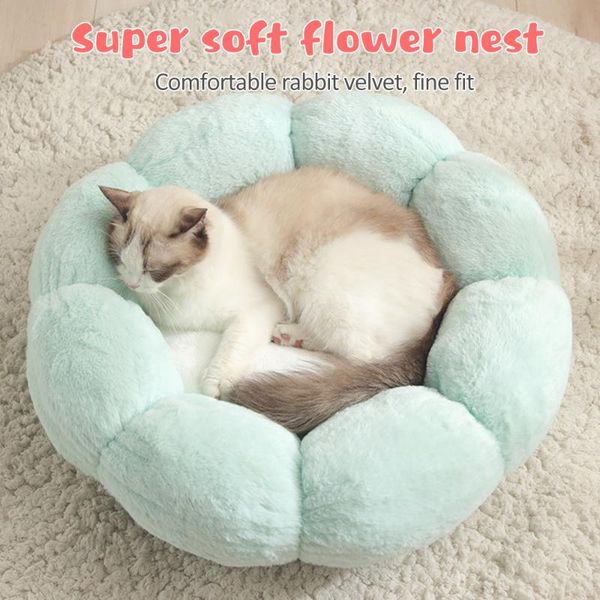 cat beds & furniture cute pet bed house flower shape round kennel super soft warm sleeping cats nest puppy dog cushion mat products
cat beds & furniture cute pet bed house flower shape round kennel super soft warm sleeping cats nest puppy dog cushion mat products