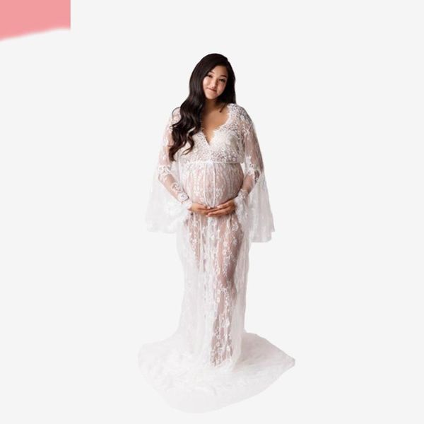 lace pregnant women take pictures of the long skirt size pull-up mop dress pregnancy maternity dresses, White
lace pregnant women take pictures of the long skirt size pull-up mop dress pregnancy maternity dresses, White
