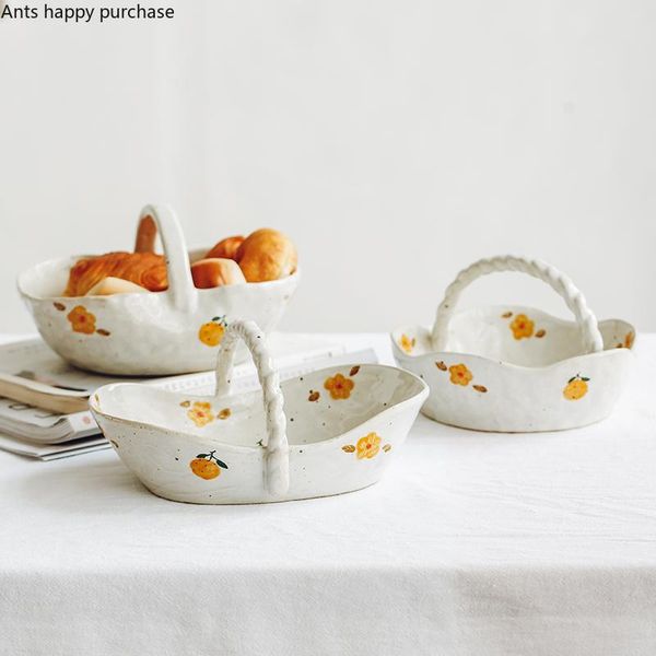 modern painted ceramic fruit plate household large salad bowl candy snack storage basket dried kitchenware porcelain dishes & plates
modern painted ceramic fruit plate household large salad bowl candy snack storage basket dried kitchenware porcelain dishes & plates