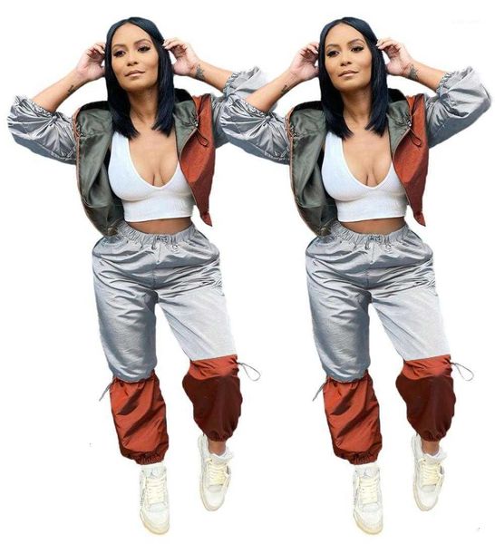women's two piece pants fashion casual tracksuits women clothing autumn womens long sleeve panelled cardgian coat 2pc wtq7, White
women's two piece pants fashion casual tracksuits women clothing autumn womens long sleeve panelled cardgian coat 2pc wtq7, White