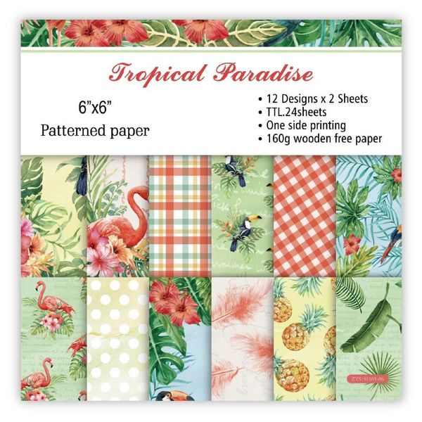 other arts and crafts 24 sheet 6"x6" tropical flamingo patterned paper pad scrapbooking pack handmade craft background
other arts and crafts 24 sheet 6"x6" tropical flamingo patterned paper pad scrapbooking pack handmade craft background