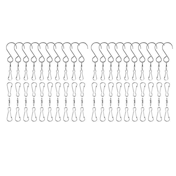 decorative objects & figurines 40 pack swivel hooks smooth spinning dual clip swivels for hanging wind chimes crystal spiral windsocks rotat
decorative objects & figurines 40 pack swivel hooks smooth spinning dual clip swivels for hanging wind chimes crystal spiral windsocks rotat