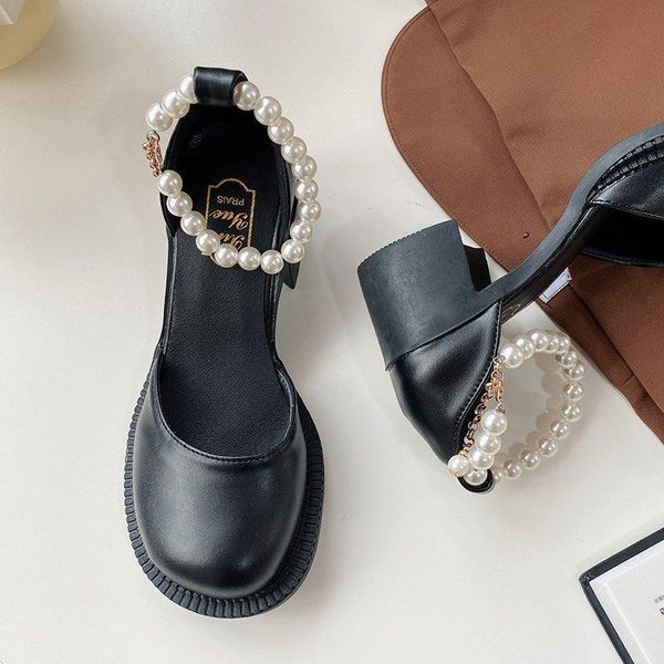 dress shoes block heels closed toe sandals fashion womens 2021 female chunky women's luxury ladies students girl lolita, Black
dress shoes block heels closed toe sandals fashion womens 2021 female chunky women's luxury ladies students girl lolita, Black