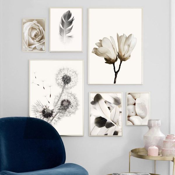 paintings canvas painting wall art nordic posters and prints black white dandelion feather rose flower pictures for home decor
paintings canvas painting wall art nordic posters and prints black white dandelion feather rose flower pictures for home decor