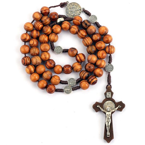 pendant necklaces heyuyao fashion wood bead necklace cross pendants for women men christ religious jesus rosary jewelry accessories, Silver
pendant necklaces heyuyao fashion wood bead necklace cross pendants for women men christ religious jesus rosary jewelry accessories, Silver