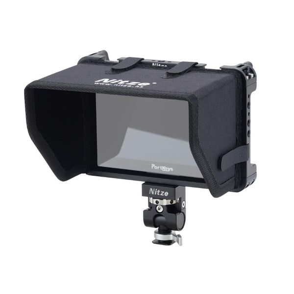 monitor cage for portkeys lh5p 5.5" with sun shield hood screen rig cable clamp protective lighting & studio accessories
monitor cage for portkeys lh5p 5.5" with sun shield hood screen rig cable clamp protective lighting & studio accessories