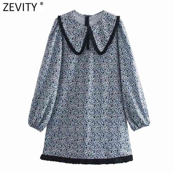 zevity women sweet peter pan collar agaric lace patchwork printing mini dress female back zipper casual slim vestido ds4851 210419, Black;gray
zevity women sweet peter pan collar agaric lace patchwork printing mini dress female back zipper casual slim vestido ds4851 210419, Black;gray