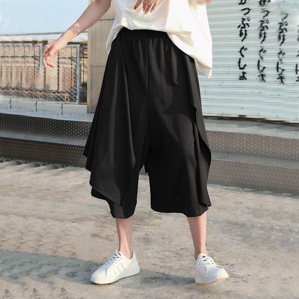 women's pants & capris high waist wide leg patchwork solid irregular hem chiffon for woman trendy vintage loose trousers plus size, Black;white
women's pants & capris high waist wide leg patchwork solid irregular hem chiffon for woman trendy vintage loose trousers plus size, Black;white