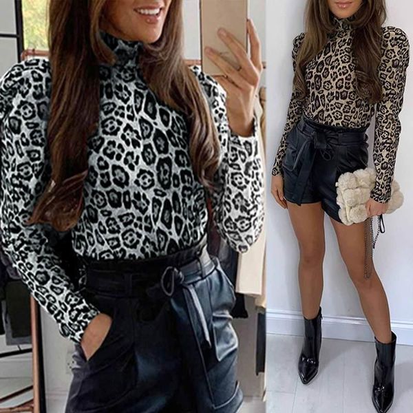 women's blouses & shirts leopard spring blouse zanzea 2021 fashion printed long sleeve shirt female turtleneck blusas plus size tu, White
women's blouses & shirts leopard spring blouse zanzea 2021 fashion printed long sleeve shirt female turtleneck blusas plus size tu, White