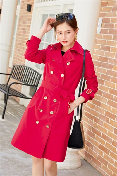 women's trench coats long classic windbreaker waterproof british high-end english style autumn winter gabadian solid color size coat d8, Tan;black
women's trench coats long classic windbreaker waterproof british high-end english style autumn winter gabadian solid color size coat d8, Tan;black